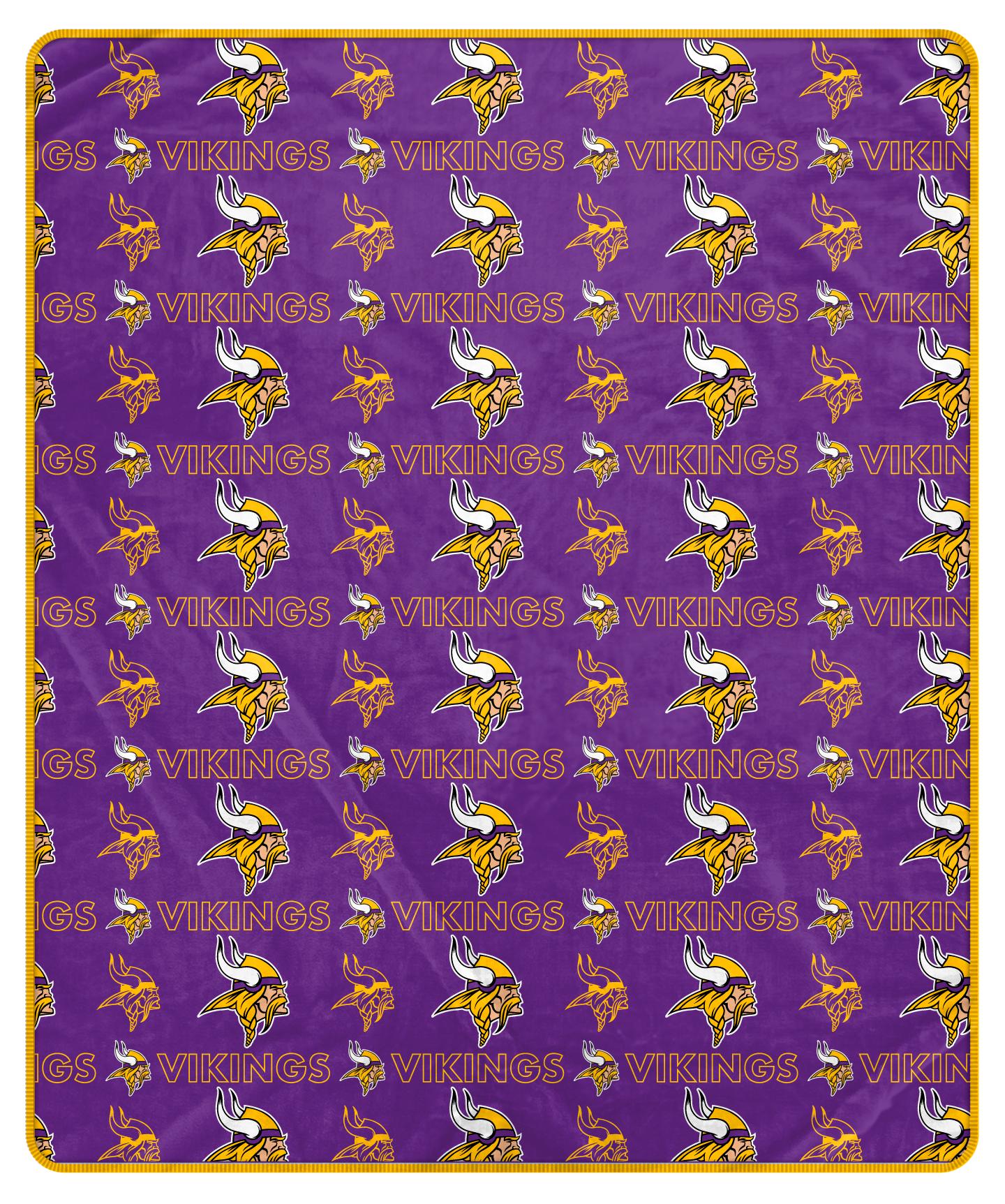 NFL Repeat Big Logo Wordmark 50x60 Blanket