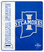 NCAA Endzone Ultra Soft Tailgate Throw