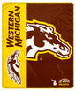 NCAA Endzone Ultra Soft Tailgate Throw
