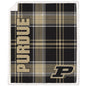 NCAA Playmaker Plaid Ultra Cozy Sherpa Throw