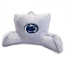 Load image into Gallery viewer, NCAA Faux Fur Logo Backrest
