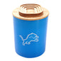 NFL Stadium Wood Top Glass Candle