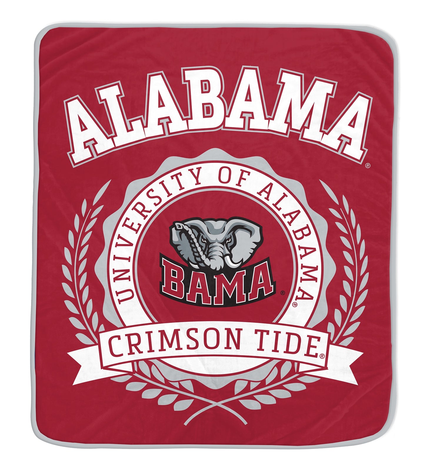 NCAA University Crest 50x60 Ultra Soft Blanket