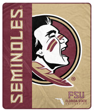 Load image into Gallery viewer, NCAA Endzone Ultra Soft Tailgate Throw
