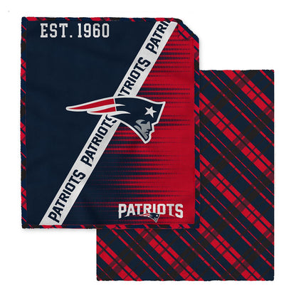 NFL Digital Dash 2 Sided Checkered 60x80 Blanket