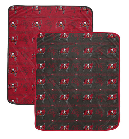 NFL Home & Away Logo Roll 60x70 2 Pack Blanket Set