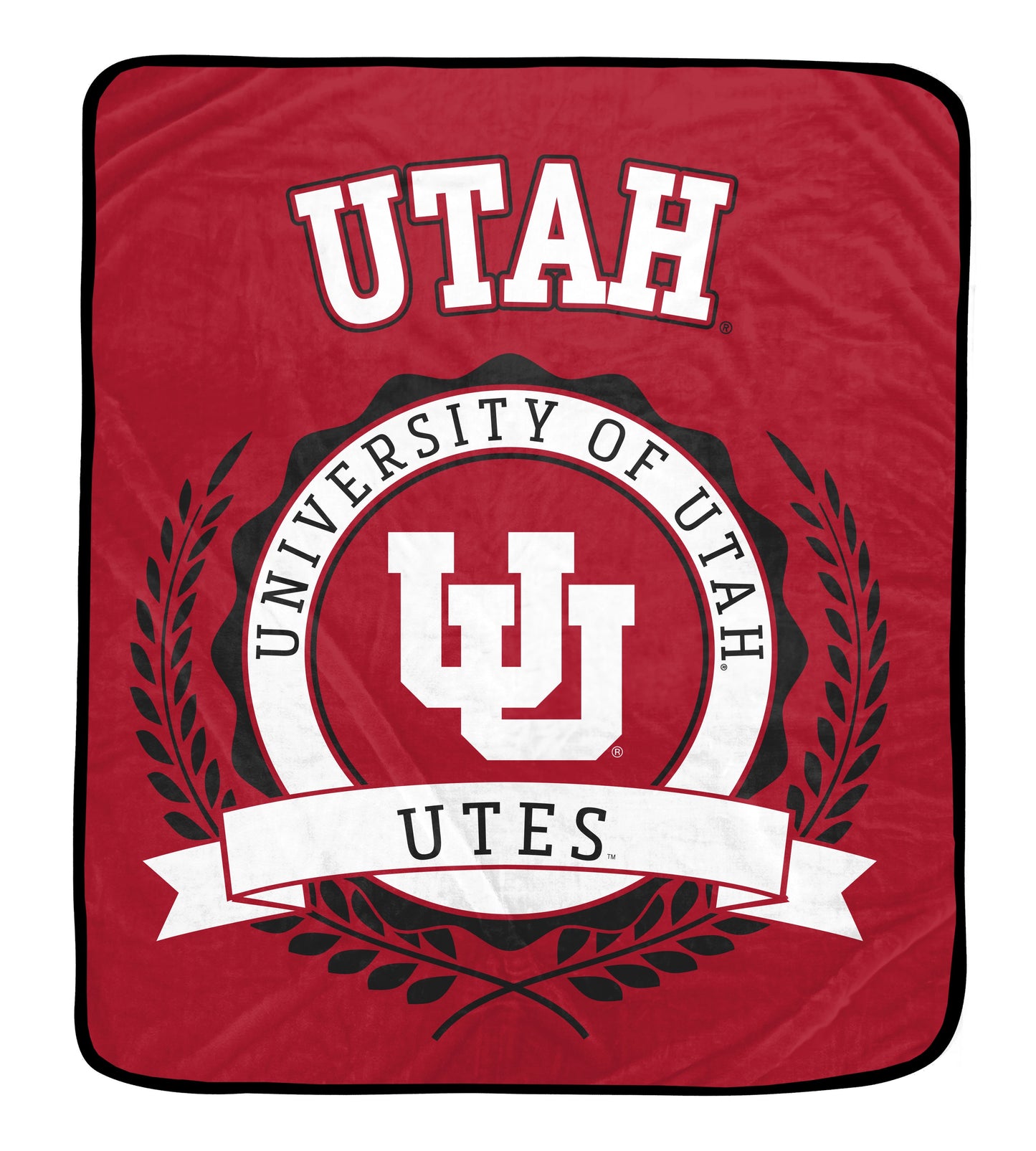 NCAA University Crest 50x60 Ultra Soft Blanket