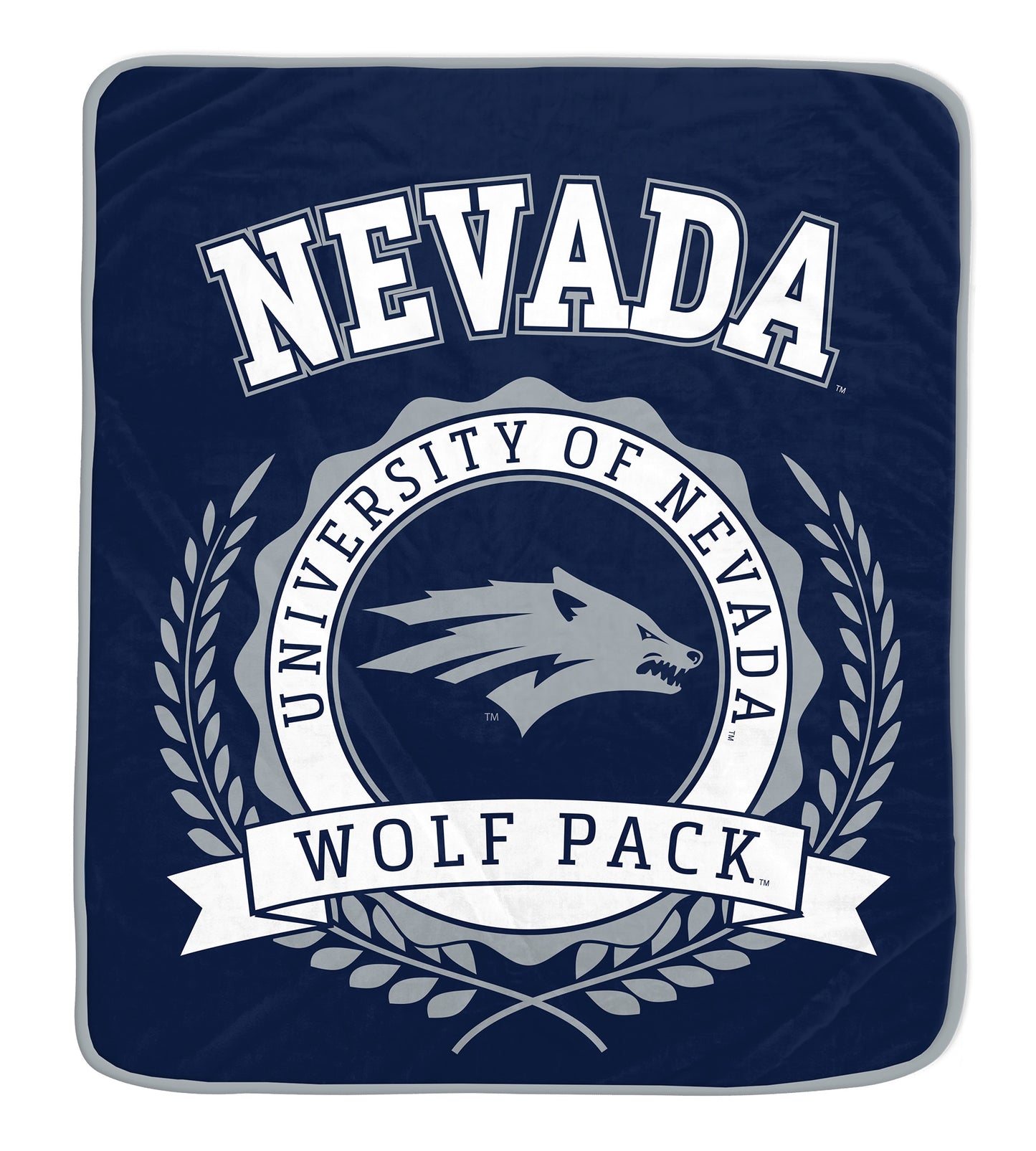 NCAA University Crest 50x60 Ultra Soft Blanket