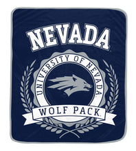 Load image into Gallery viewer, NCAA University Crest 50x60 Ultra Soft Blanket

