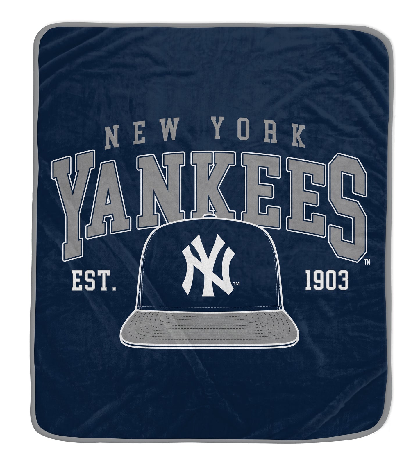 MLB Vintage Arch Block Ultra Soft 50x60 Throw Blanket
