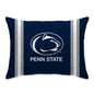 NCAA Standard Logo Stripe Bed Pillow