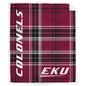 NCAA Playmaker Plaid Ultra Cozy Sherpa Throw