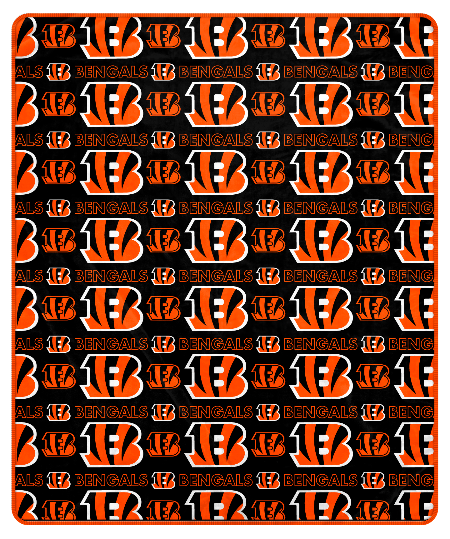 NFL Repeat Big Logo Wordmark 50x60 Blanket