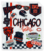 NFL Loco Fan Ultra Cozy 60x70 Sherpa Blanket