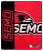 NCAA Endzone Ultra Soft Tailgate Throw