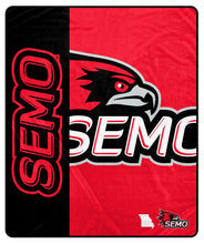 Load image into Gallery viewer, NCAA Endzone Ultra Soft Tailgate Throw
