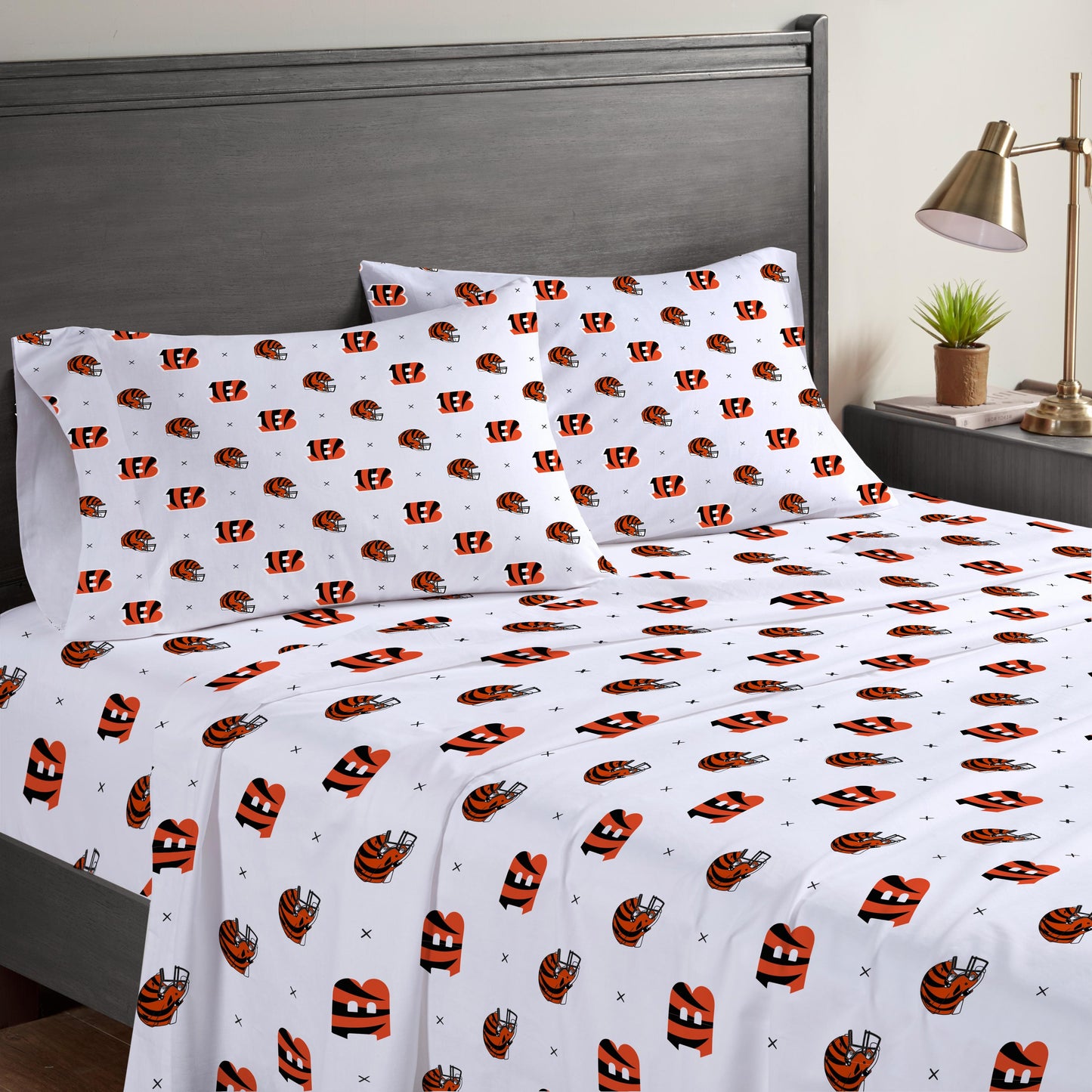 NFL Small X Queen Sheet Set