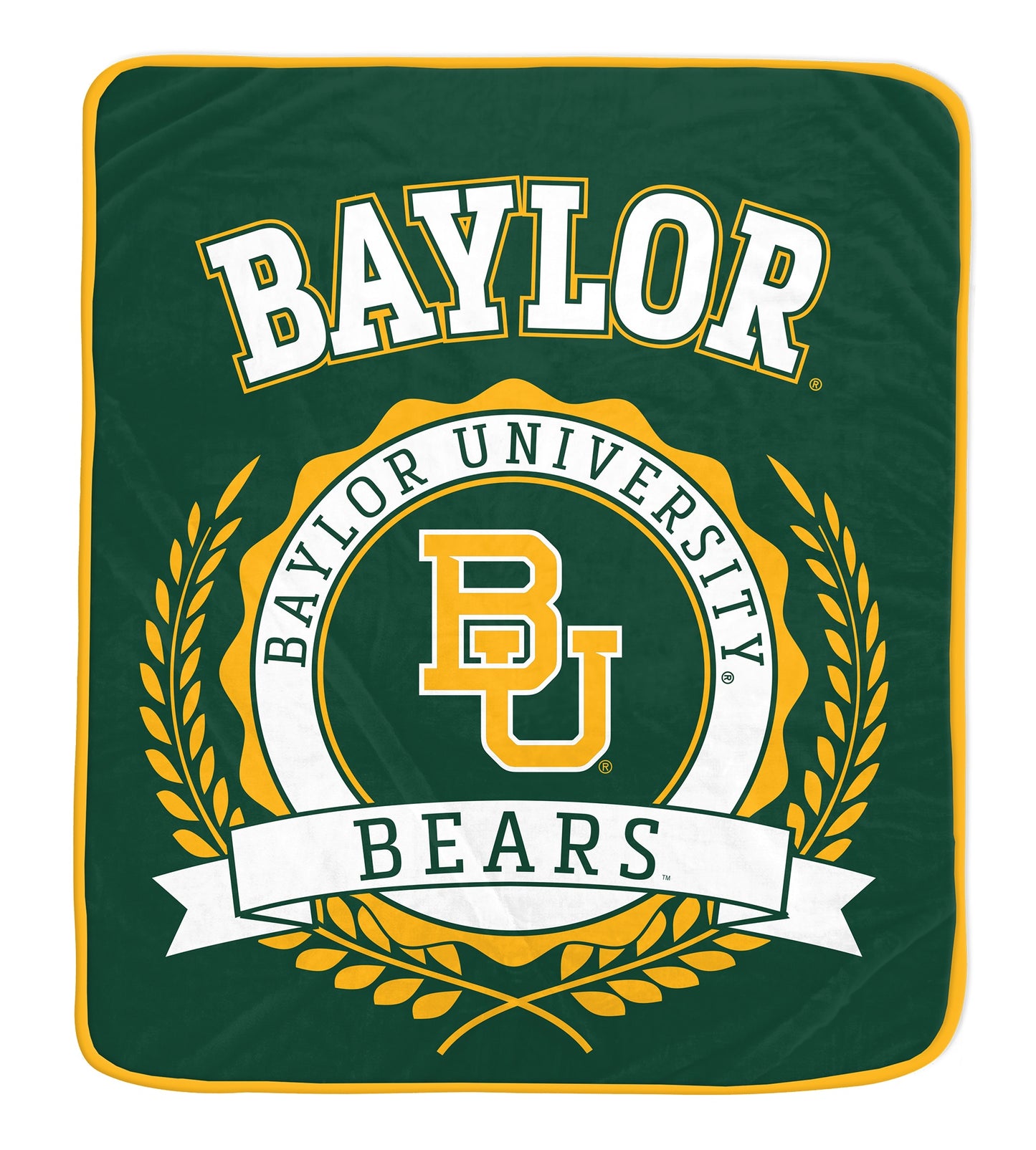 NCAA University Crest 50x60 Ultra Soft Blanket