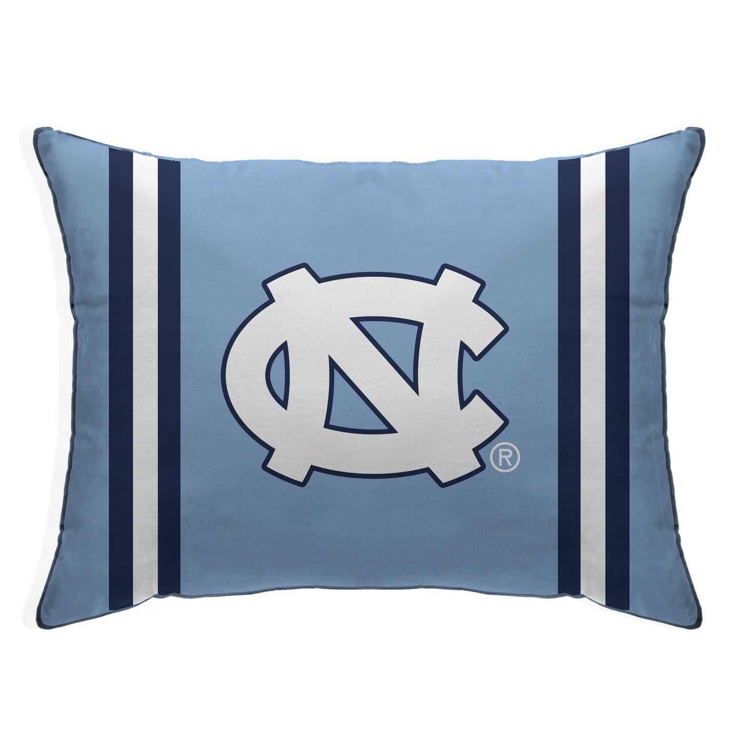 NCAA Standard Stripe Logo Bed Pillow