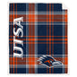 NCAA Playmaker Plaid Ultra Cozy Sherpa Throw