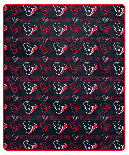 NFL Repeat Big Logo Wordmark 50x60 Blanket