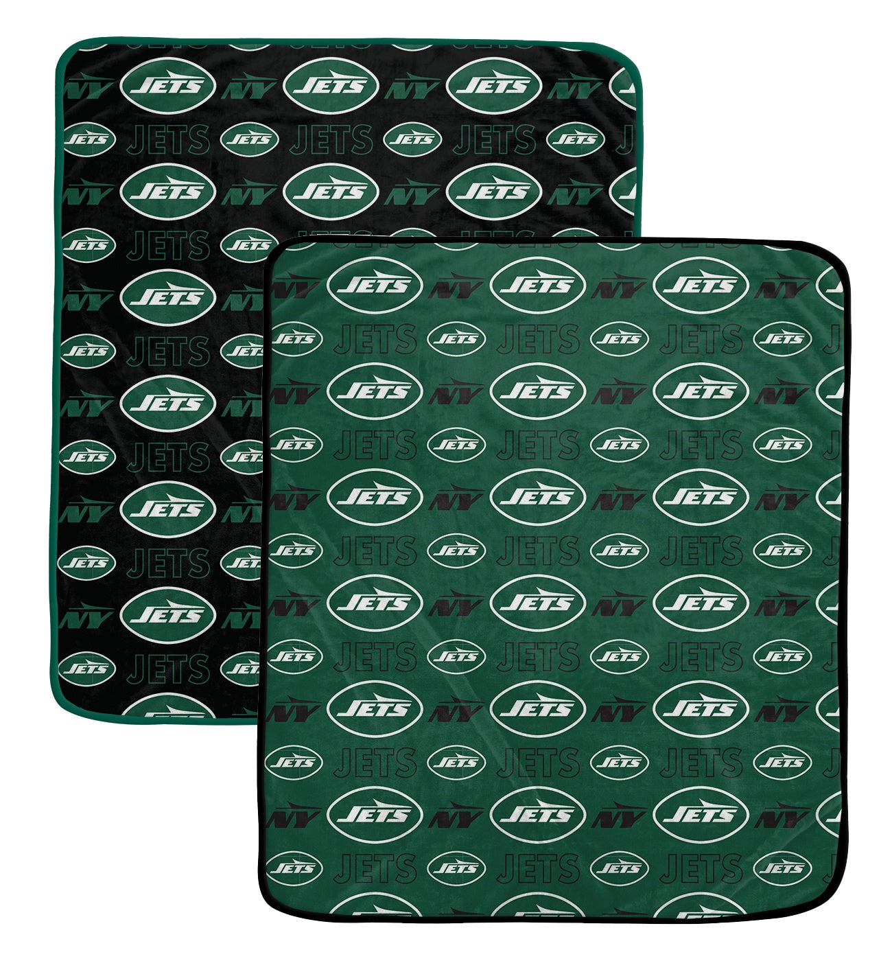 NFL Home & Away Logo Roll 60x70 2 Pack Blanket Set