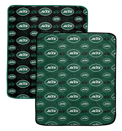 NFL Home & Away Logo Roll 60x70 2 Pack Blanket Set