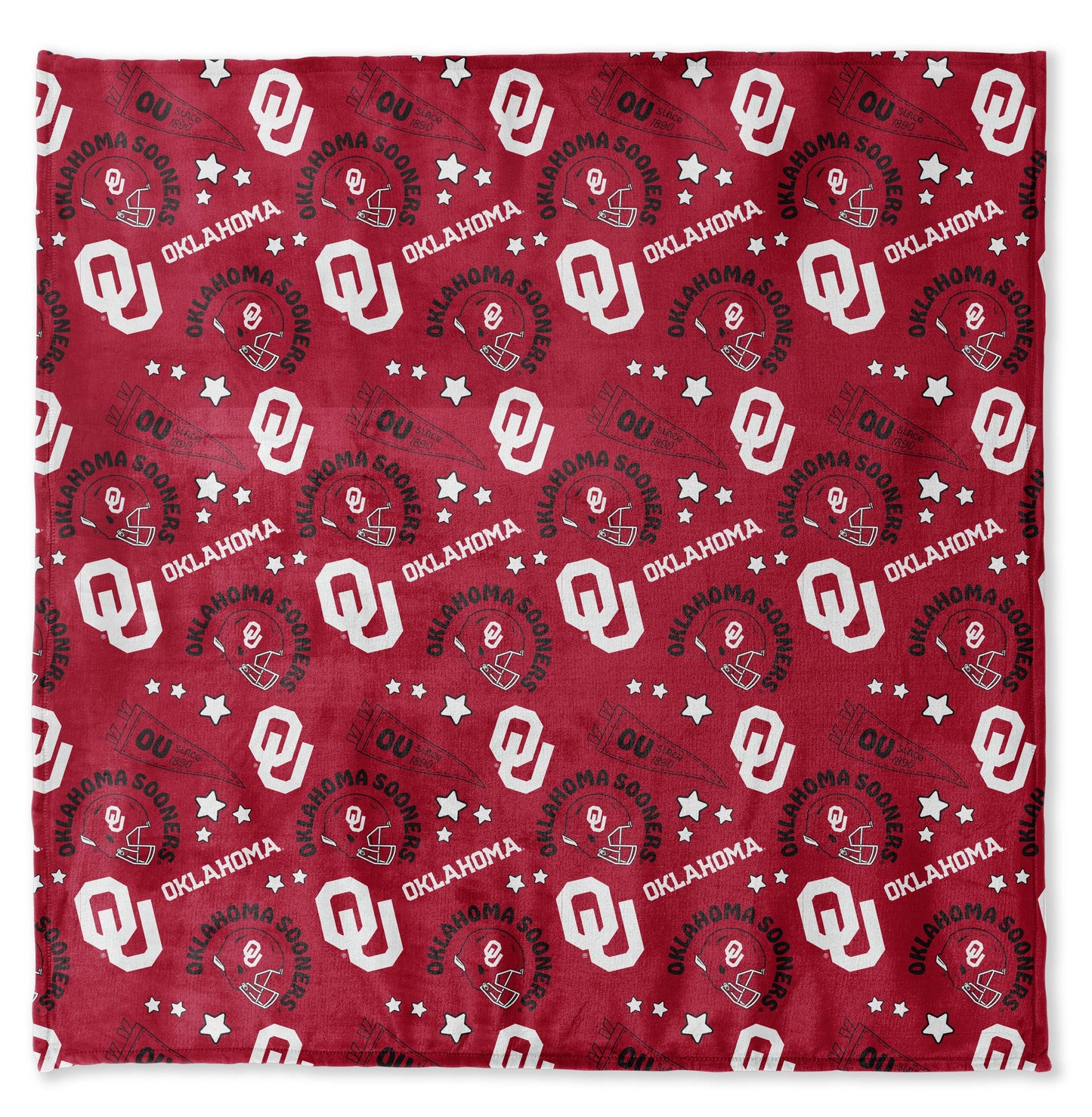 NCAA Victory Pennant Cozy 108x108 Family Blanket