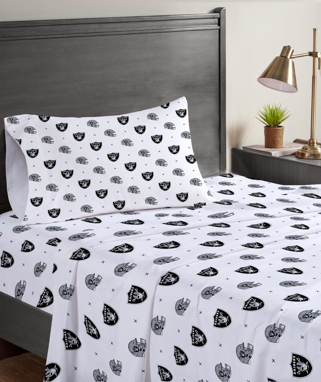 NFL Small X Twin Sheet Set