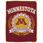 NCAA University Crest 50x60 Ultra Soft Blanket