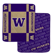 Load image into Gallery viewer, NCAA Reverse Block Double Sided 60x70 Ultra Cozy Blanket
