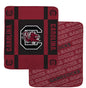 NCAA Reverse Block Double Sided 60x70 Ultra Cozy Blanket