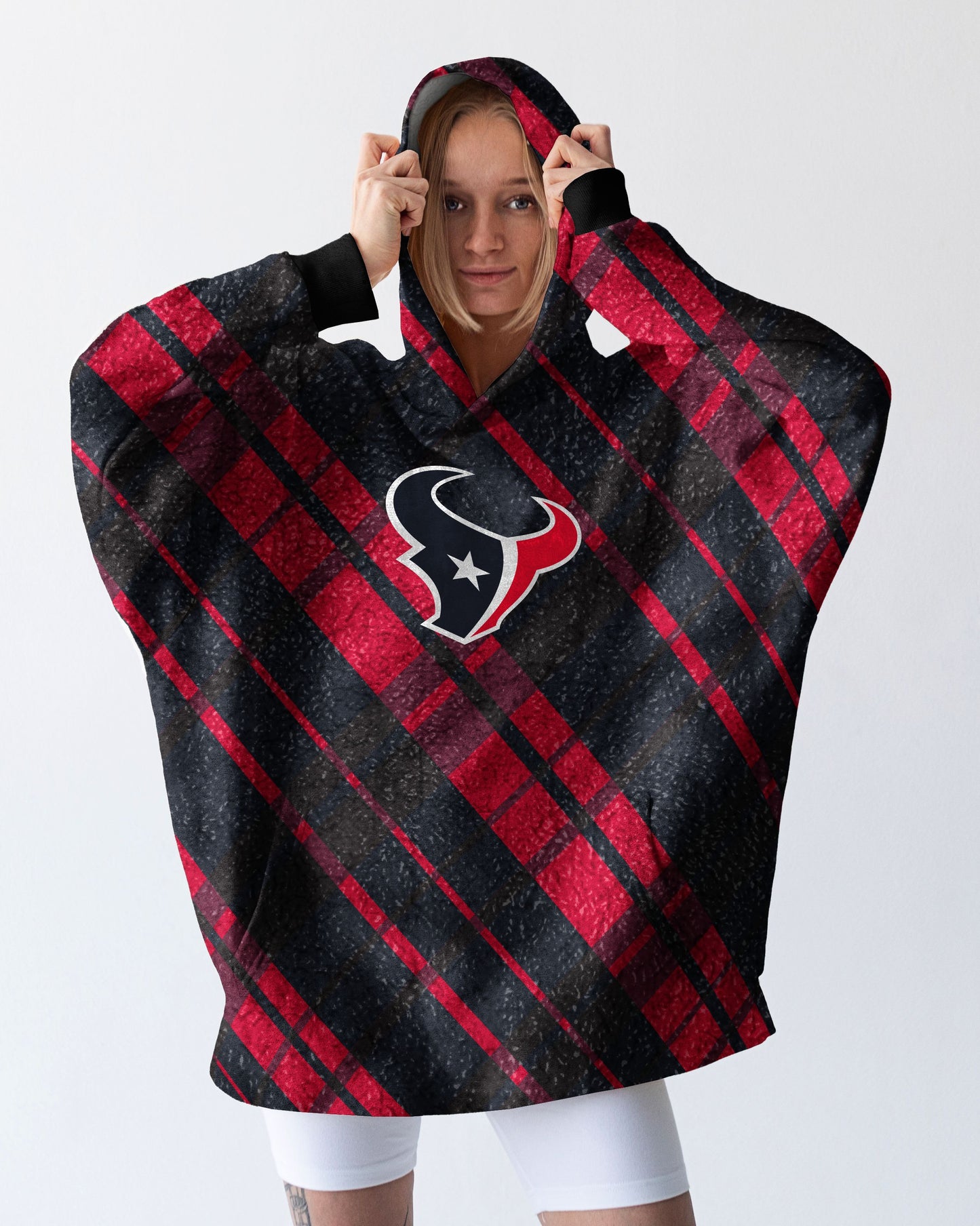 NFL Digital Dash Sherpa Hooded Fan Cape