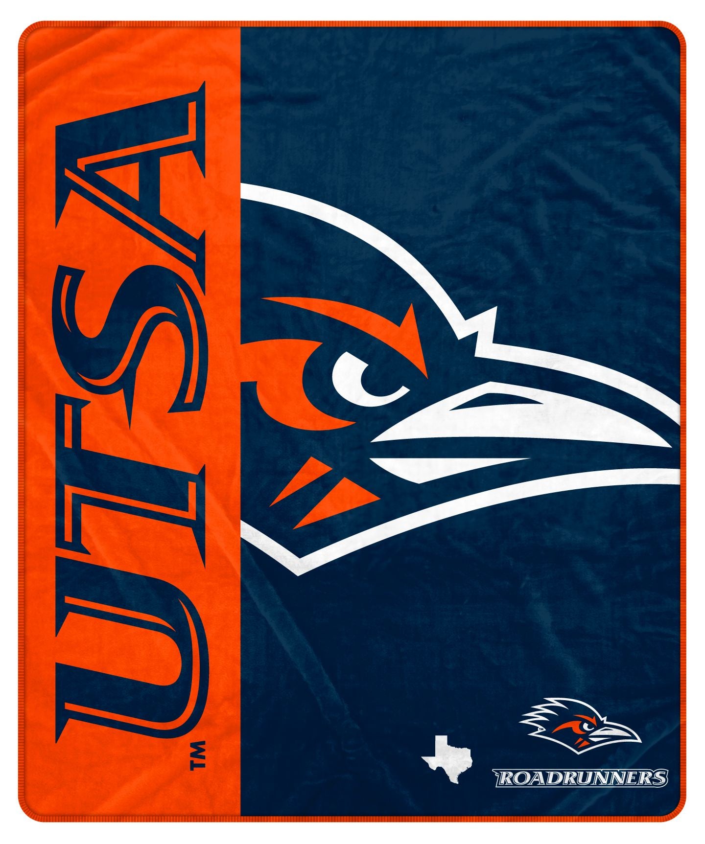 NCAA Endzone Ultra Soft Tailgate Throw