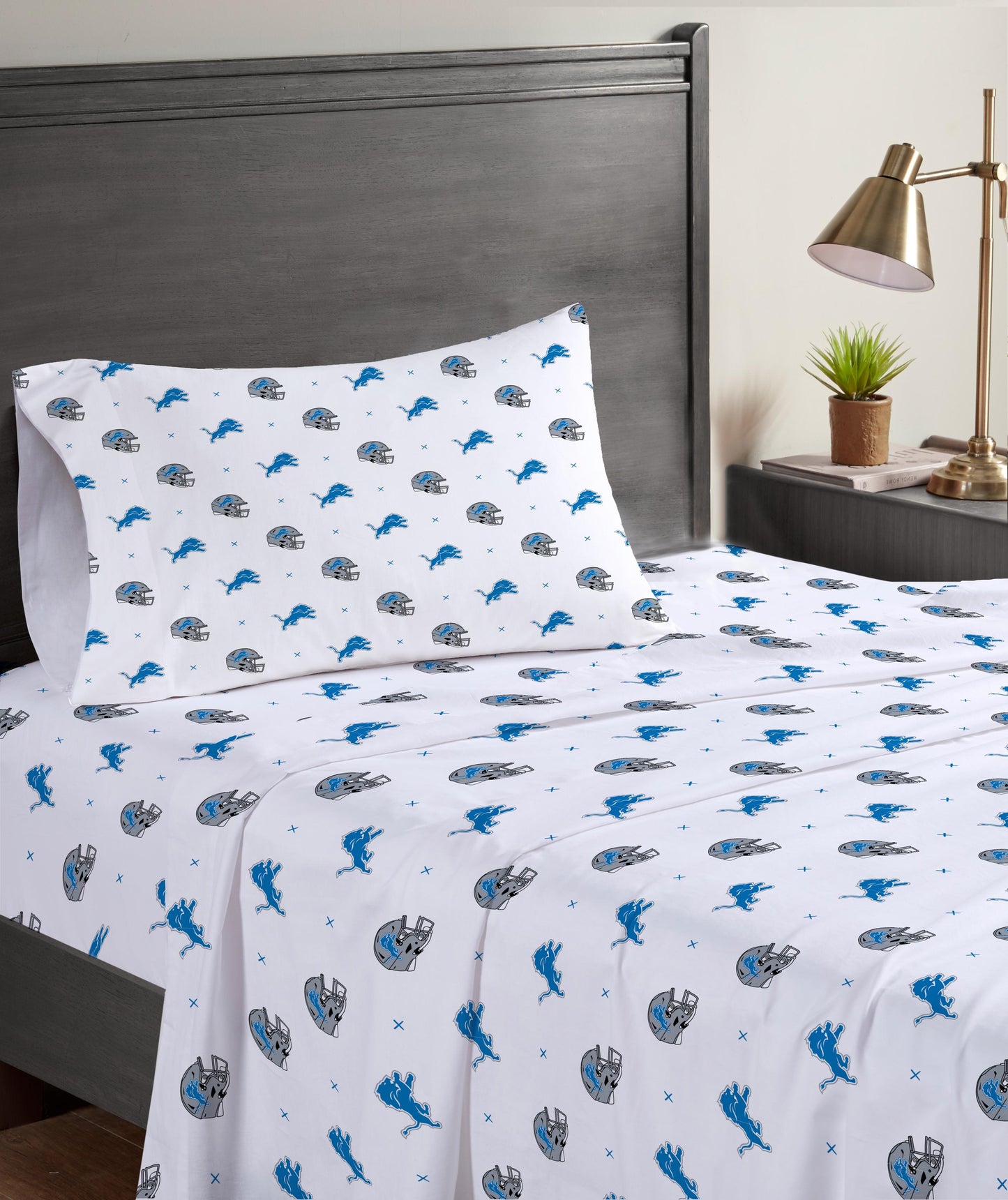 NFL Small X Twin Sheet Set