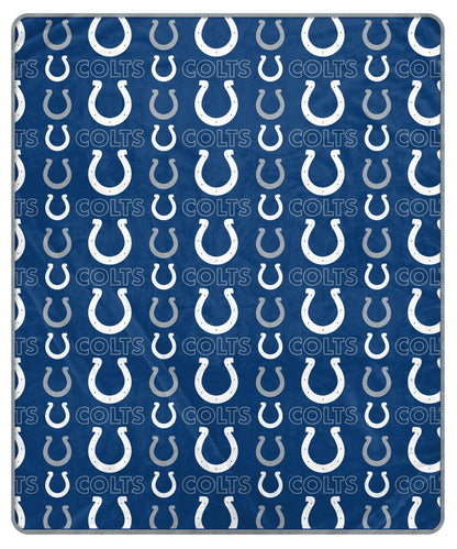 NFL Repeat Big Logo Wordmark 50x60 Blanket
