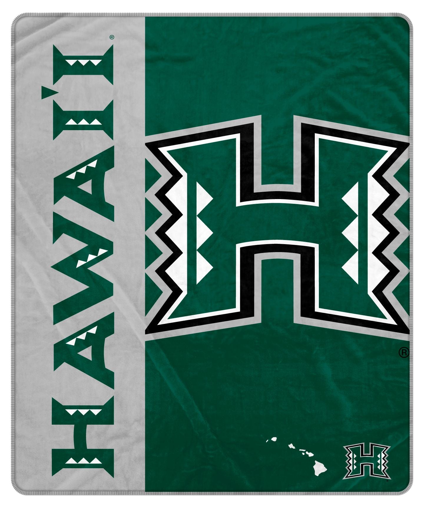 NCAA Endzone Ultra Soft Tailgate Throw