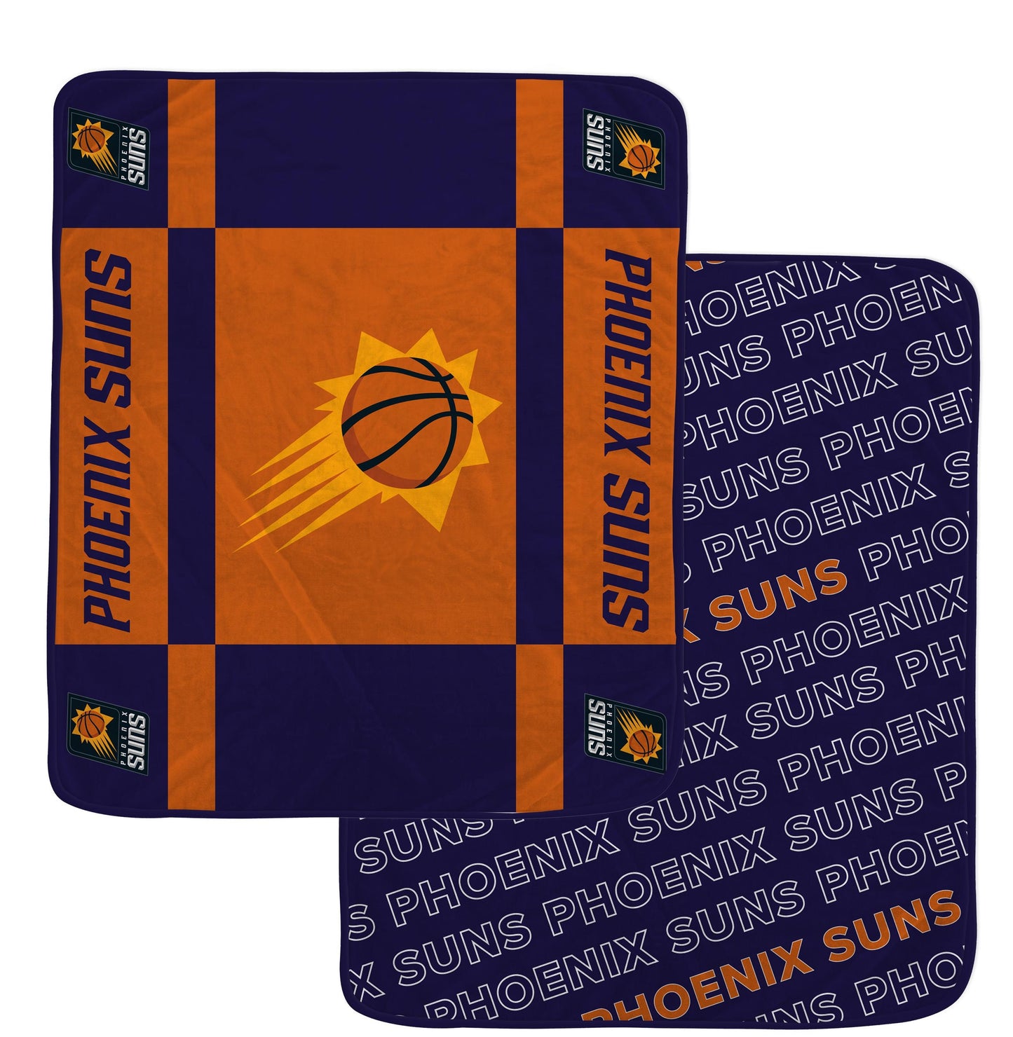 NBA Reverse Block Double Sided 60x70 Ultra Cozy Blanket