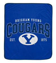 Load image into Gallery viewer, NCAA Vintage Arch Block Ultra Soft 50x60 Throw Blanket
