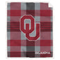 NCAA Plaid Steel Royal Plush Sherpa 60x70 Blanket