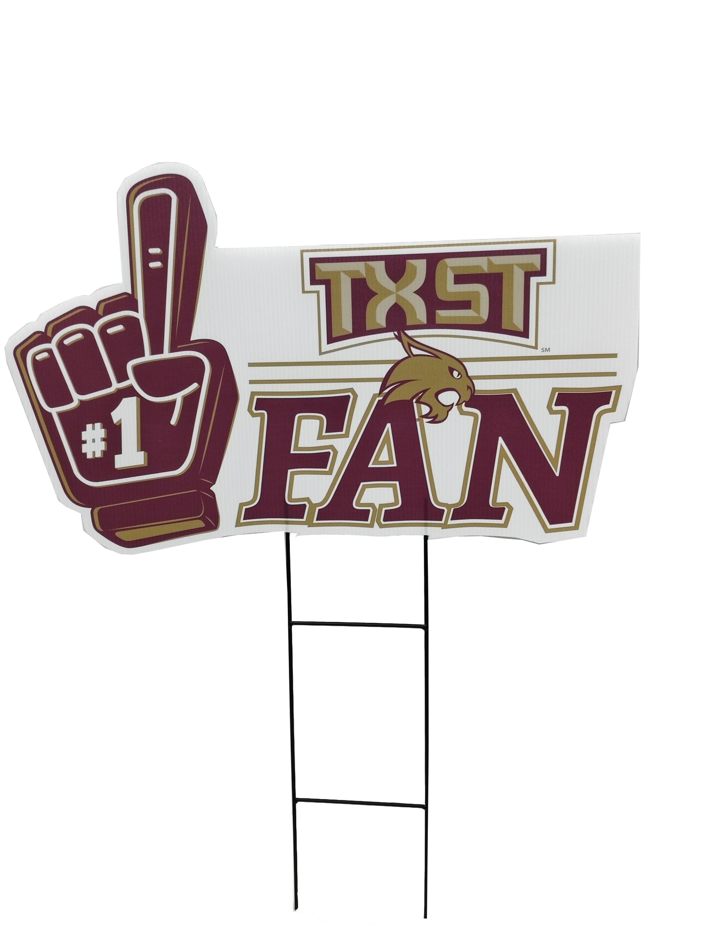 NCAA #1 Fan Yard Sign