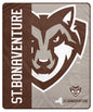 NCAA Endzone Ultra Soft Tailgate Throw