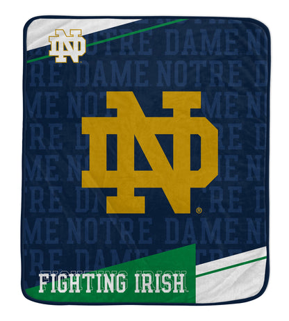 NCAA Diagonal Ghost Ultra Soft 50x60 Blanket