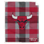 NBA Plaid Steel Royal Plush Sherpa 60x70 Blanket
