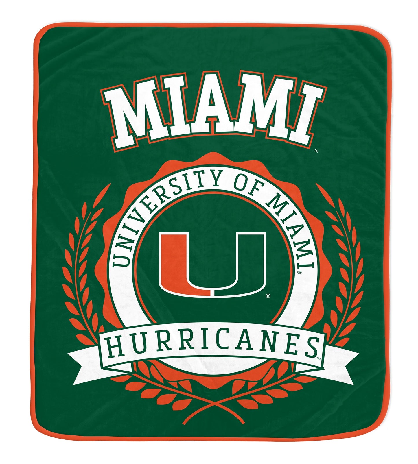 NCAA University Crest 50x60 Ultra Soft Blanket