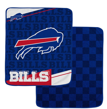 NFL Diagonal Ghost Checker 60x70 Blanket