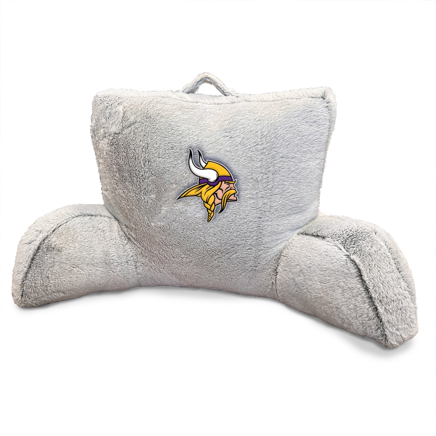 NFL Faux Fur Logo Backrest