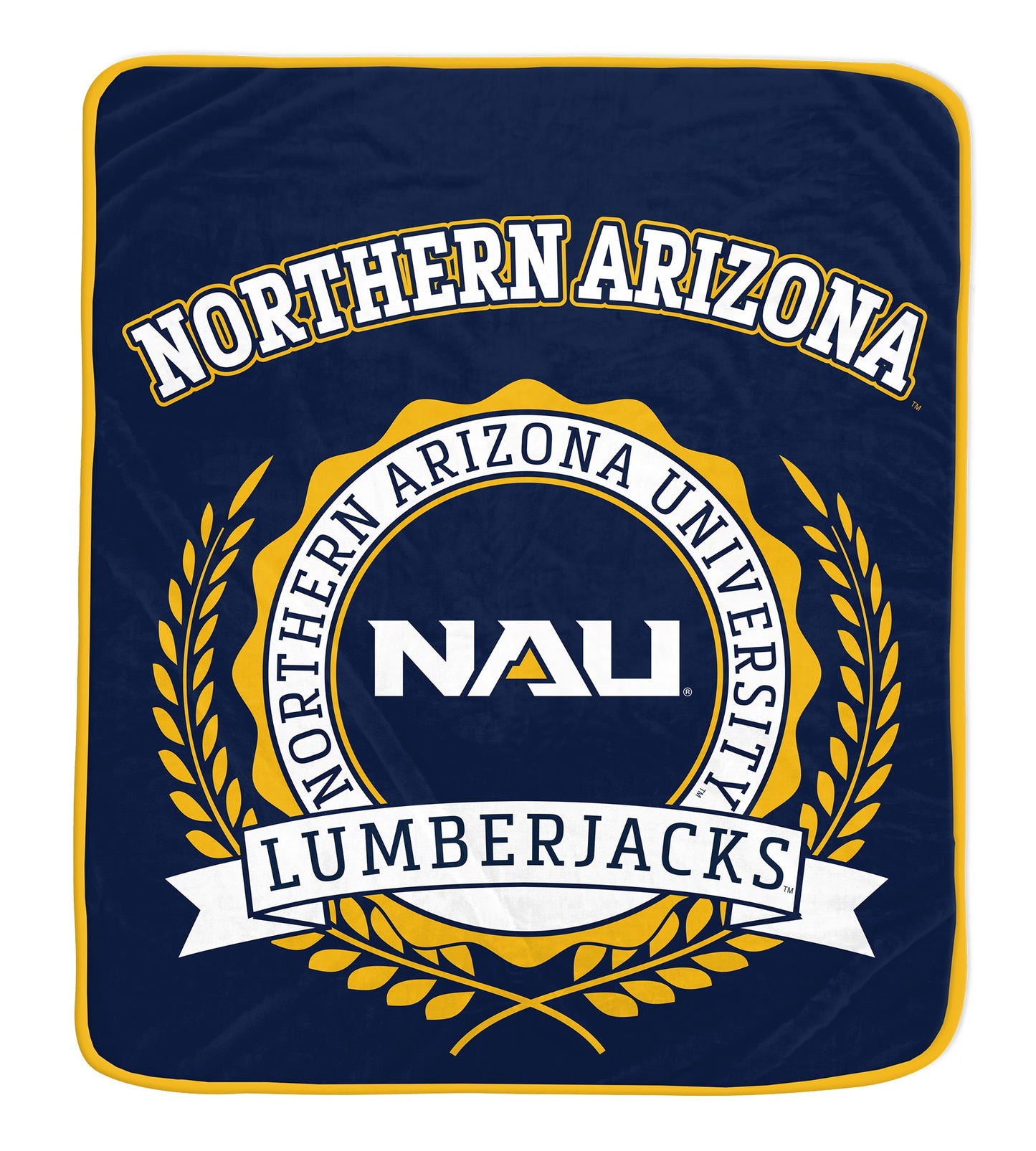 NCAA University Crest 50x60 Ultra Soft Blanket
