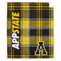 NCAA Playmaker Plaid Ultra Cozy Sherpa Throw
