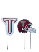 Load image into Gallery viewer, NCAA Logo and Helmet 2 Pack Yard Sign Set
